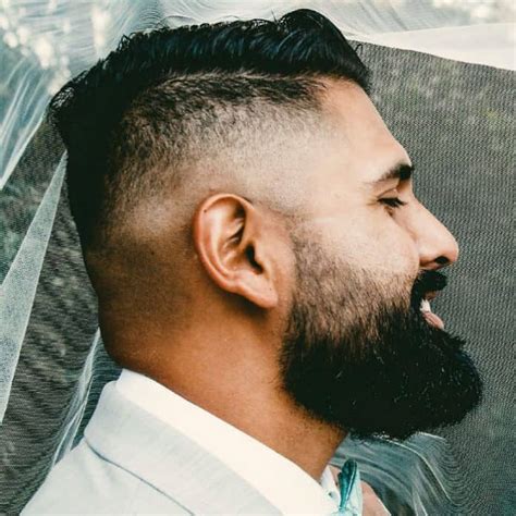 Faded Beard: 10 Best Tapered Styles & Fading a Beard at Home