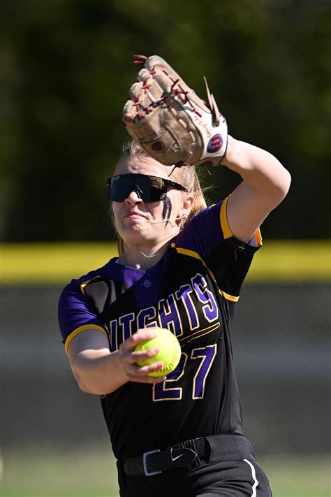 Camryn Fisher is a top pitcher for the Ellington softball team, and she