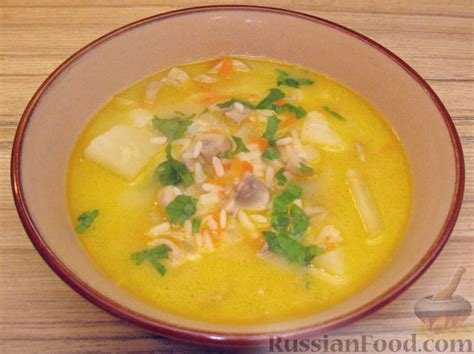 Суп из шампиньонов, рецепты на RussianFood.com: 291 рецепт супа из ...