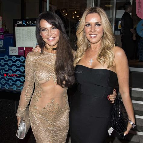 Lizzie Cundy exposing her nude nipples and pussy in beautiful