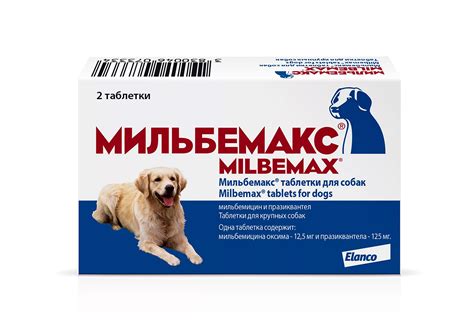 Мильбемакс для собак: инструкция по применению