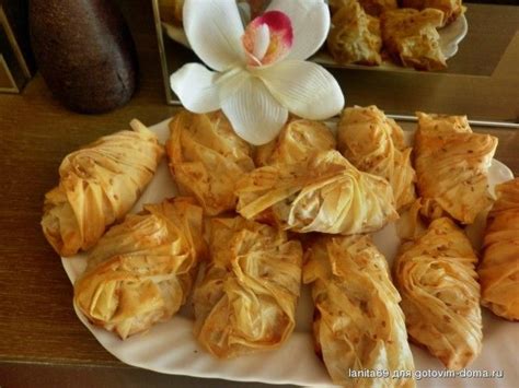 "Фило-пирожки"тесто фило | Food and drink, Cooking recipes, Recipes