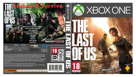 XBox One Game Cover- The Last of Us by ShySkyRobin on DeviantArt