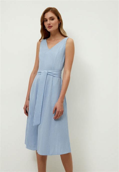 Сарафан Zarina Exclusive online, цвет: голубой, MP002XW160GM — купить в ...