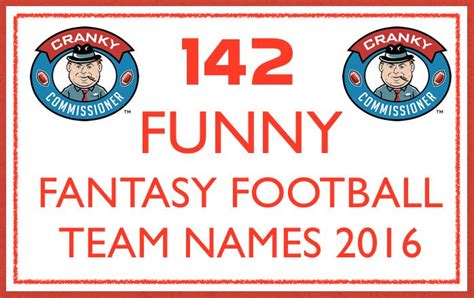 17 Best images about Funny Fantasy Football Team Names on Pinterest ...