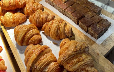fresh baked delicious croissants, super delicious warm fresh buttery