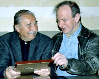 Константин Кедров и Милорад Павич.