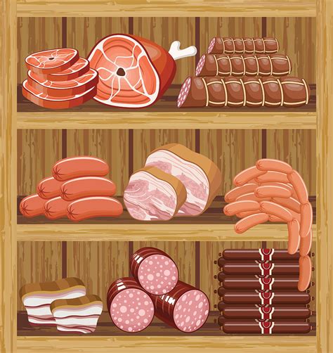 Картинки мясные продукты для детей в детском саду - более 50 фото!