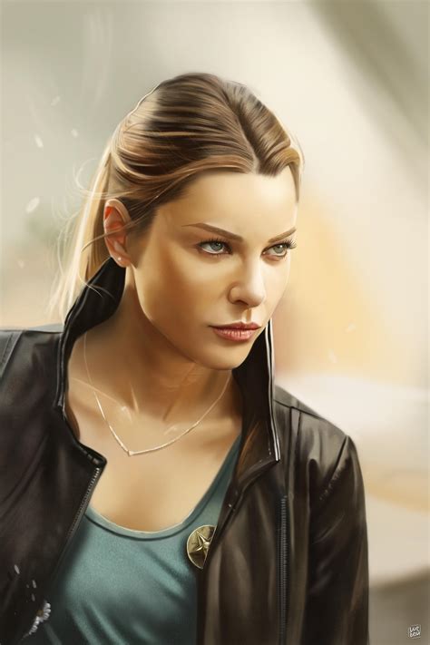 Lauren German by vurdeM on DeviantArt