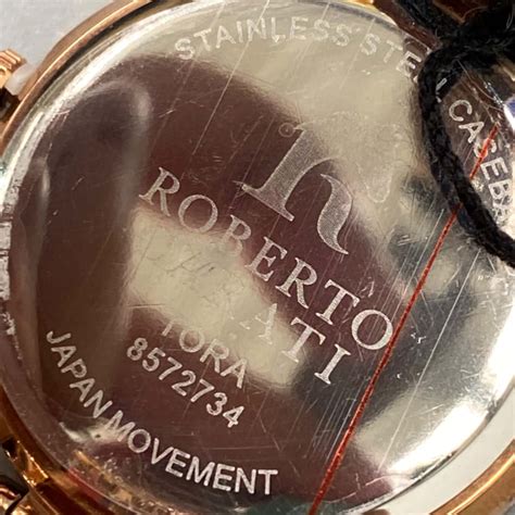 Roberto Cavalli Womens Rose Gold Watch