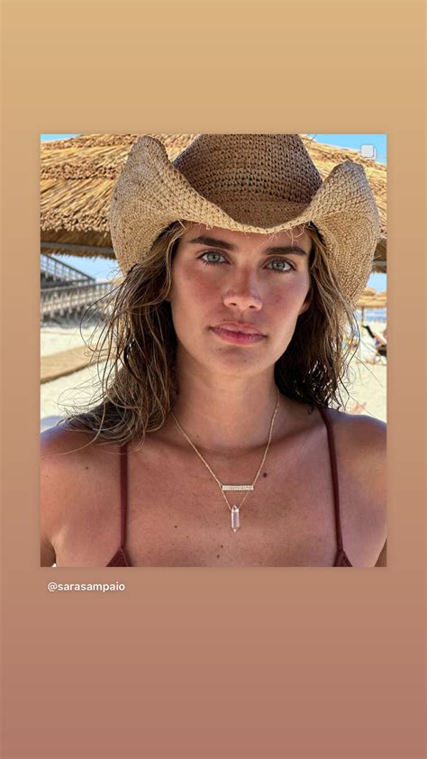 Sara Sampaio Radiates Style in Bikini on Sunny Vacation! - 12thBLOG