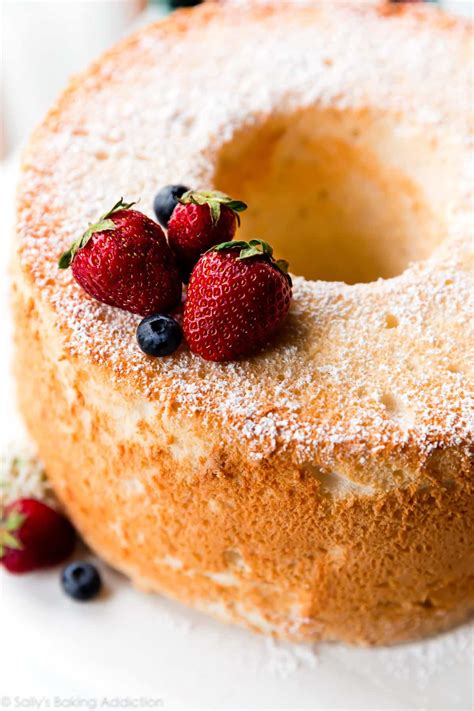 Angel Food Cake (Light & Fluffy) - Sally's Baking Addiction