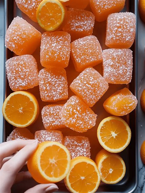 ultimate homemade orange candy  delicious citrus treat