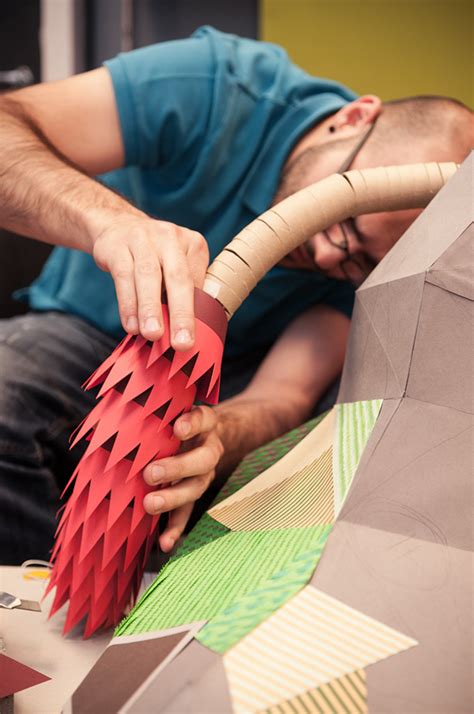Paper Dragon :: Behance