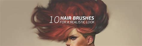 How to Paint Realistic Hair (in Just 5 Mins!) - Digital Painting Tutorial
