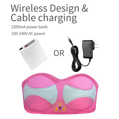 Domas Wireless Magneto Therapy Vibration Sexy Hot Heating Breast
