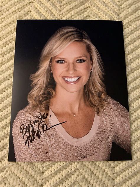 Kathryn Tappen Signed 8 X 10 Photo Autographed NBC TV Sidelines Sports
