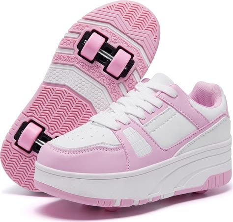 amazoncom anefun roller skate shoes  kids girls boys detachable