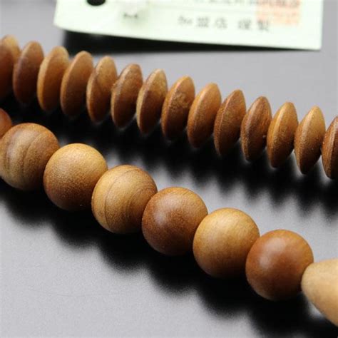 数珠 パワーストーン はな花 天台宗 数珠 男性用 9寸 白檀（インド産） 2色梵天房 数珠袋付き : 数珠 パワーストーン はな花 - 通販