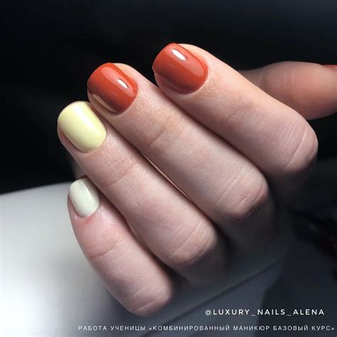 Абрикосовый маникюр 2018-2019 (110 фото) | Nails, Beauty