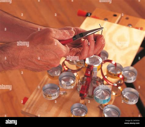 wire twisting  res stock photography  images alamy