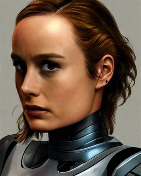 Brie Larson is a robot by Brieisarobot on DeviantArt