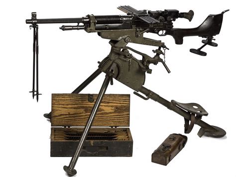 Hotchkiss m1909 Benét Mercié machine gun - Forgotten Futures