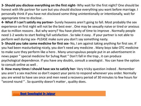 PPT - Some tips for your first sex - First sex is when you lose