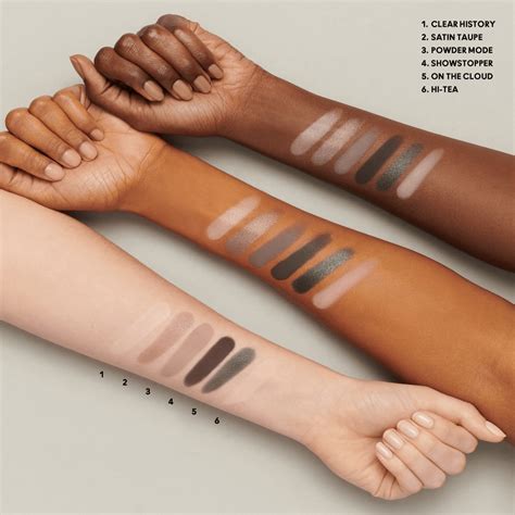 connect  colour eye shadow palette encrypted kryptonite mac cosmetics