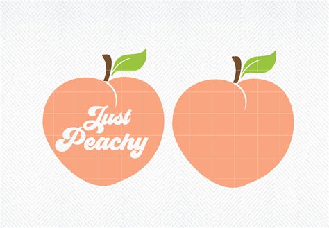 Just Peachy SVG, Peach Svg, Just Peachy Gráfico por SVG DEN · Creative