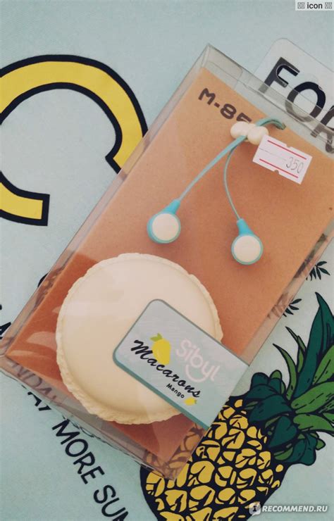 Наушники Sibyl Macarons - «💙 Милые и стильные наушники в ярком ...