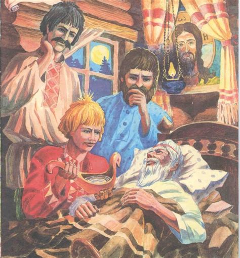 Create meme "three sons , a wonderful treasure Moldovan fairy tale, in ...