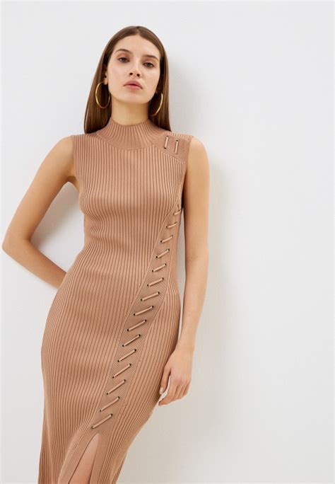 Платье Guess, цвет: бежевый, RTLACG171001 — купить в интернет-магазине ...