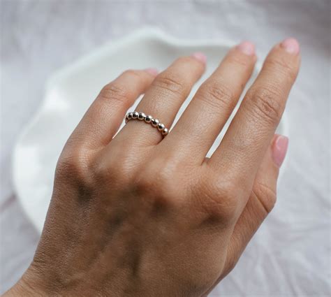 Кольцо маленькие шарики – Jam Jewelry