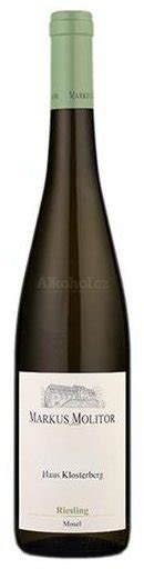Markus Molitor Haus Klosterberg Riesling Feinherb 2019 0,75l 10,5% ...