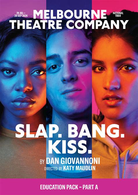 SLAP. BANG. KISS. education pack (VCE Theatre Studies) | Melbourne