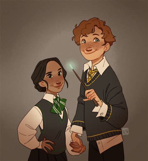 Inimeitiel — A very quick sketch of Newt Scamander and Leta...