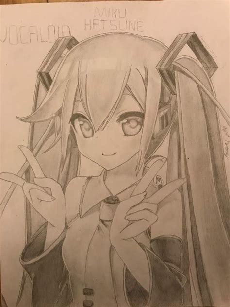Foto Foto Hatsune Miku Drawing Easy Ideas - IMAGESEE