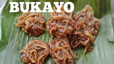 BUKAYO | BUKAYO RECIPE | PAKUMBO | HOW TO COOK BUKAYO | SWEET COCONUT ...