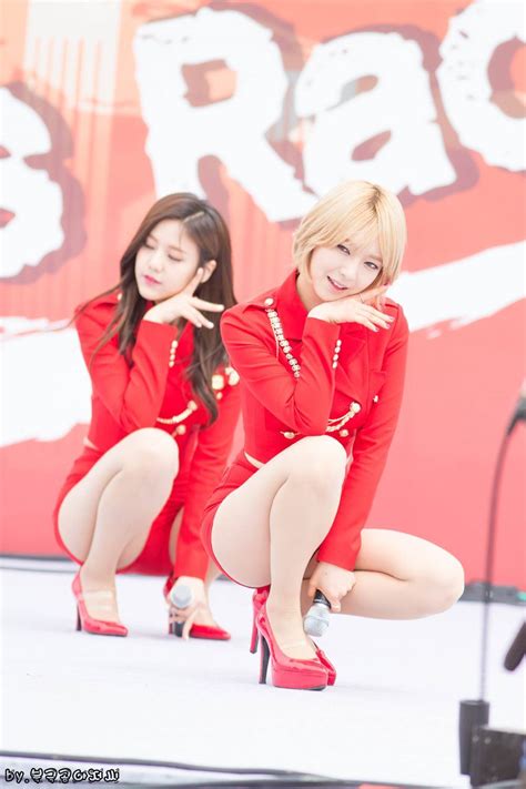 11 Photos Of AOA Choa In New Hot Red Outfit