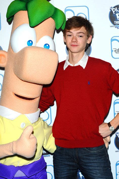 Thomas Sangster is Ferb in Phineas and Ferb | Thomas sangster, Thomas