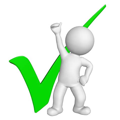 correct sign symbol clipart