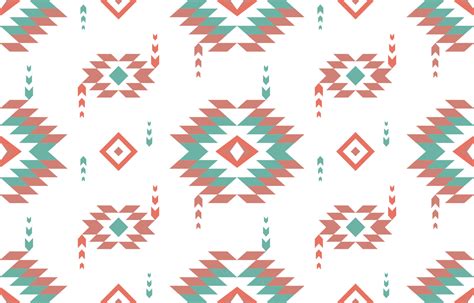 Pastel Aztec Pattern Wallpaper
