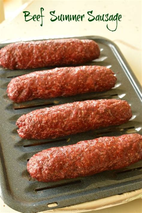Smoked Homemade Summer Sausage Recipe ~ Man That Stuff Is Good ...