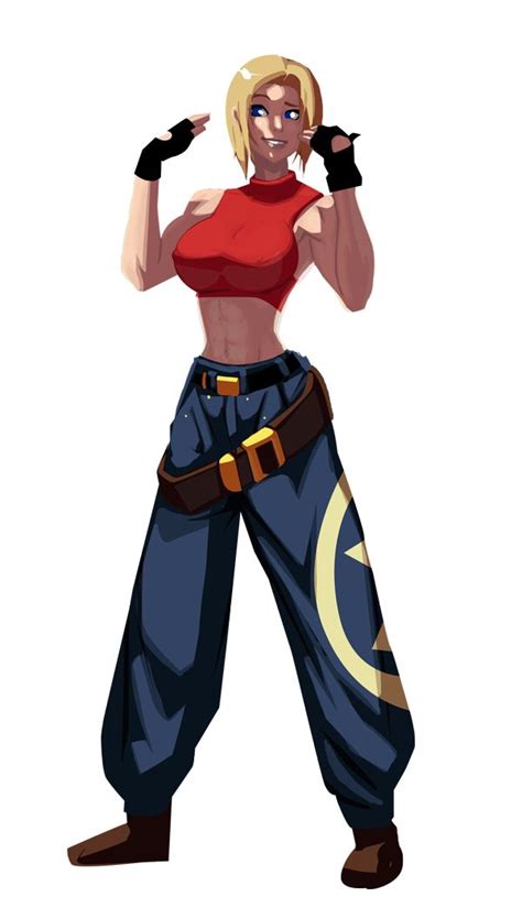 Blue Mary, no sweat by Morganagod. | Kof, Snk, Personajes