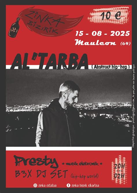 Concert Al'Tarba , Presty, B3X Dj set