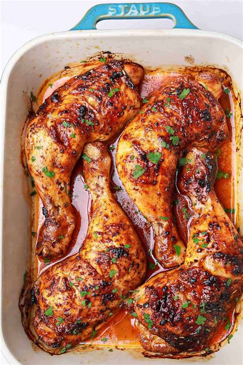 Oven Baked Chicken Leg Quarters | Recipe | Oven baked chicken legs