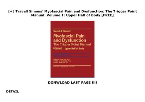 Travell Simons' Myofascial Pain and Dysfunction: The Trigger Point ...