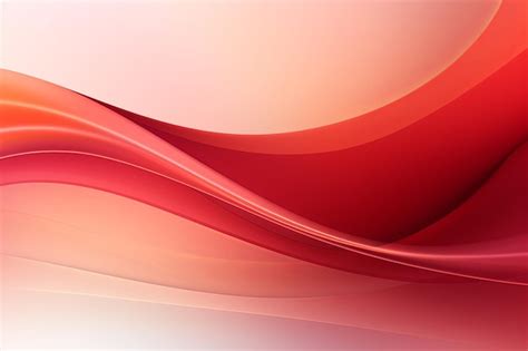 Premium Photo | Abstract red and white gradient wavy shapes background ...