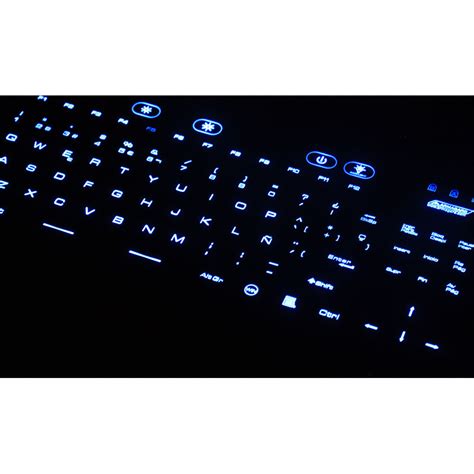 Waterproof keyboard with Touchpad & backlit keys - NEMA 6P | Armagard ...